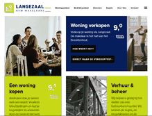 Tablet Screenshot of langezaal.nl